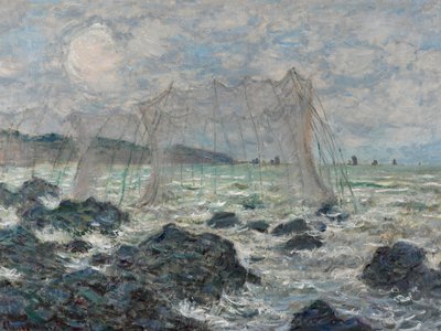 Fishing Nets at Pourville by Claude Monet